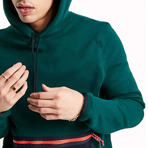 Sudadera con capucha de algodón 100 para hombre, sudadera gruesa y pesada de felpa francesa, ropa de calle de gran tamaño en blanco de alta calidad, Sudadera con capucha con logotipo personalizado - Product Image 3