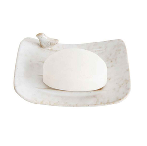 Porte-savon en marbre naturel de style européen Accessoires de salle de bain supérieurs simplement Porte-savon rectangulaire carré en marbre naturel - Product Image 6