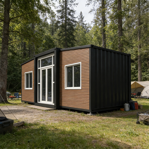 Maisons modulaires préfabriquées de haute qualité en acier pour les marchés mondiaux - Product Image 1