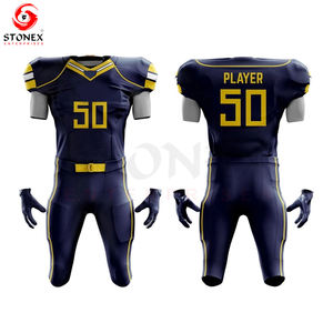 Venta caliente de alta calidad de fútbol americano Jersey desgaste uniforme de fútbol 2024 - Product Image 6