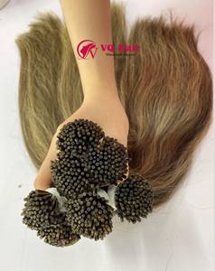 Keratina virgen cruda vietnamita sin procesar I-tip Piano Color pelo liso onda Natural cutícula alineada suave cabello humano crudo - Product Image 2