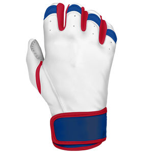 Logo personnalisé Meilleurs gants de frappeur de baseball à manchette courte Professionnels en vrac Vente en gros Gants de frappeur en cuir véritable pour jeunes adultes - Product Image 6