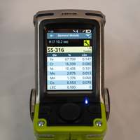 Analyseur XRF portatif Niton XL5 Plus d'occasion pour le test des catalyseurs avec contacts électriques et matériaux de contact