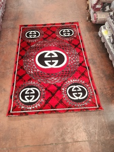 Alfombra Adiva, Tejida a Máquina, Jacquard, Moderna, de Pelo Sintético, Estilo Turco, con Base de Yute de Alta Calidad, Resistente a las Manchas, Pelo Mediano, Forma Octogonal - Product Image 4