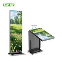 2mm Indoor LED-Werbedisplay mit 600-800cd/m² Helligkeit 16-Bit-Farbtiefe Vielseitige Montagemöglichkeiten