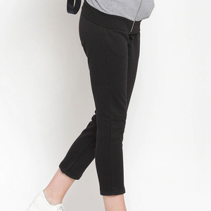 Ropa deportiva informal de talla grande XXL de alta calidad para mujer, chándal transpirable con estampado liso de invierno, logotipo bordado, algodón 100% - Product Image 6