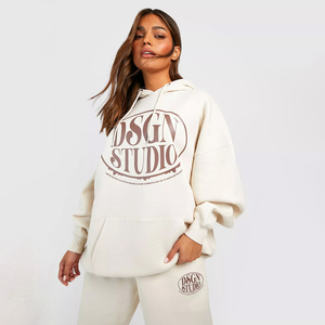 Ensemble de survêtement de sport pour femme, personnalisé avec logo, manches longues, respirant, léger, motif uni, écologique, grandes tailles - Product Image 3