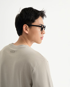 T-shirt à manches courtes pour homme 100% coton tricoté anti-rides écologique respirant confortable coupe régulière au quotidien - Product Image 4