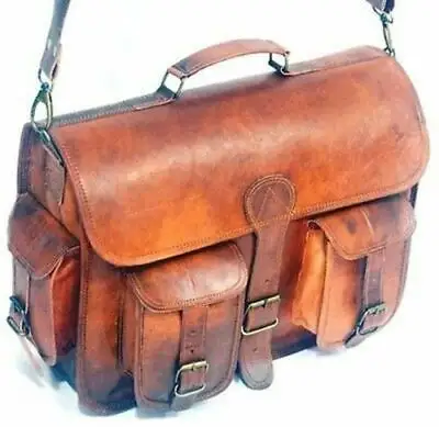 Custom Style Waterproof Laptop Briefcase Tote Bags Business Leather Shoulder Bag Men Messenger