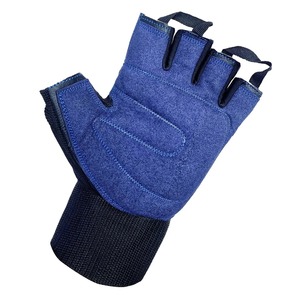 ถุงมือหนังสำหรับออกกำลังกายกลางแจ้งสำหรับทุกเพศถุงมือออกกำลังกายยกน้ำหนักปรับได้ - Product Image 5