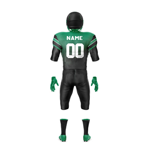 Ensemble d'uniformes de football américain en polyester de haute qualité, vêtements de sport sublimés par logo imprimé personnalisé, maillot de style supérieur - Product Image 2