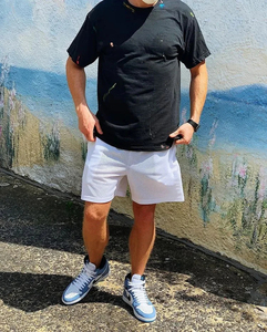 Summer Mesh New Fitness Short respirant à séchage rapide Casual Sports Solid Color customizing Logo Basketball Shorts - Product Image 4