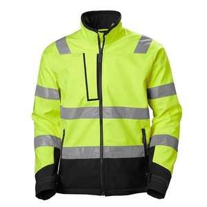 Chaqueta de Seguridad Reflectante de Alta Visibilidad de Tres Tonos para Hombre, Ropa de Trabajo, Chaqueta Bomber Personalizable, Impermeable y Transpirable - Product Image 4