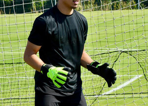 Gants de gardien de but professionnels en latex avec sangle de poignet réglable, imperméables et respirants pour le football - Product Image 6