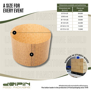 Moldes de alta calidad personalizables hechos en Italia, Celulosa pura, antiadherente, aptos para microondas y horno - Product Image 4