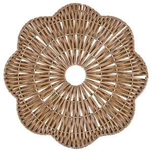 New Latest Design Round <b>Rattan</b> Woven <b>Placemats</b> for Dining Table Table Decor Christmas Ratan <b>Placemats</b> <b>Placemats</b> Wholesales - Product Image 5