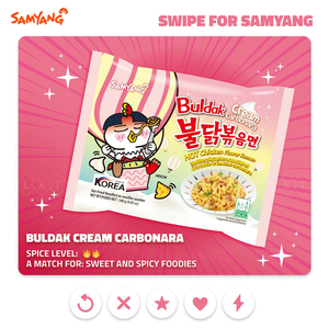 บะหมี่ราเม็งรสเผ็ดสไตล์เกาหลีคาโบนาร่าเก้อแบรนด์ Samyang ครีมไก่บูลดัก - Product Image 5