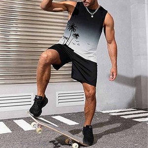 Camiseta sin mangas clásica para hombre con tela de algodón transpirable y ajuste relajado para la comodidad diaria Camiseta sin mangas de ajuste Atlético hecha por Dress Sports - Product Image 6