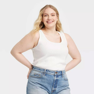 เสื้อกล้ามผู้หญิงไซส์พิเศษเสื้อกล้ามลำลองผ้าระบายอากาศได้ดีแห้งเร็วน้ำหนักเบาเสื้อออกกำลังกายยิมไซส์ใหญ่พิเศษเสื้อกล้าม - Product Image 4