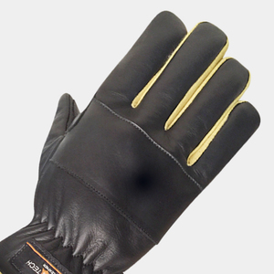 Gants de lutte contre l'incendie structurels en cuir de vachette double couche HSI-63 de marque HSI personnalisés ignifuges ignifuges anti-coupure anti-dérapant - Product Image 5