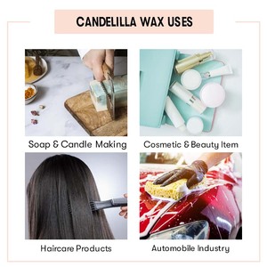 Cire de candelilla tout usage VedaOils pour l'épilation douce | Cire de candelilla pour tous les types de peau et de cheveux au prix de gros - Product Image 4