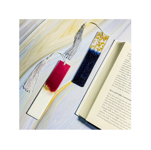 Marque-page en résine époxy Porte-page de livre en résine époxy élégant personnalisé Artisanat personnalisé - Product Image 4