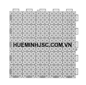 Dalles de sol de garage antidérapantes renforcées à emboîtement 300*300, grilles en plastique amovibles, tapis de sol pour lavage de voitures, fabriqués au Vietnam - Product Image 1