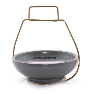 Tazón de chocolate martillado de metal Forma redonda Tazón dulce pulido brillante Tazón de chocolate nuevo con estilo clásico - Product Image 6