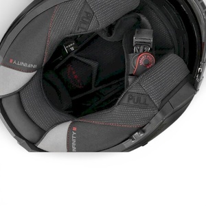 Casco Jet LS2 OF603 INFINITY II de Fibra de Carbono, Estilo Retro, Visera para Motocicletas, Cierre Rápido, Carcasa de Fibra de Vidrio, Nuevo - Product Image 4