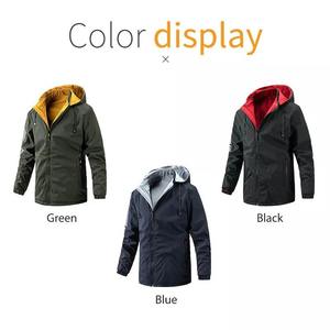Men's Premium Quality Custom Design Reversible Windbreaker Jacket <b>Thick</b> <b>Winter</b> <b>Coat</b> Patchwork Varsity Style 100% Wool - Product Image 3