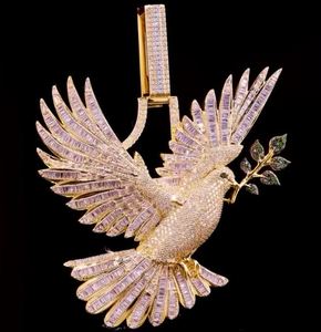 VVS1 Pendentif Moissanite Personnalisable Mode Classique dans le Style Hip Hop Bijoux en Alliage Glacé avec Diamant pour Cadeau d'Halloween - Product Image 1