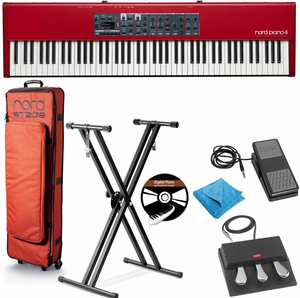 Authentique Nouveau Nord Stage 3 Clavier de piano numérique à 88 touches lestées à mécanisme marteau, table sonore en bois massif Nanmu, prêt à l'emploi - Product Image 1