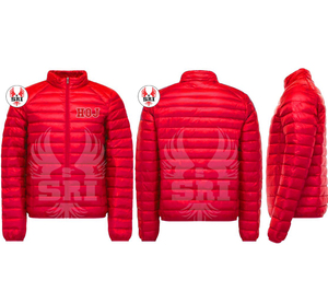Chaqueta Acolchada de Poliéster para Mujer con Bordado de Heroínas de Jericho |   Chaqueta Bomber Acolchada Personalizada para Mujer con Bordado Masónico HOJ - Product Image 3