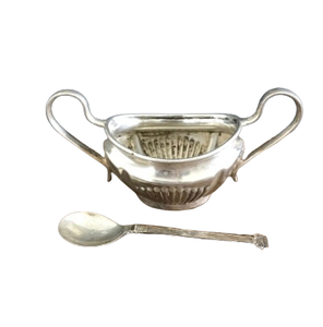 Tazón Decorativo de Metal con Acabado Plateado para Refrigerios, Organización del Hogar, Azucarero de Cocina, Hotel, Restaurante - Product Image 1