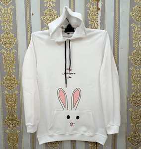 Sudadera con capucha de gran tamaño para mujer, diseño personalizado, respetuoso con el medio ambiente, colores personalizados, Spandex/tela de algodón, Bangladesh, 2024 - Product Image 2