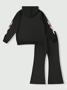 Sudadera con capucha para hombre con logotipo personalizado al por mayor chándal de alta calidad hombres jóvenes últimos diseñadores de moda serigrafía. - Product Image 4