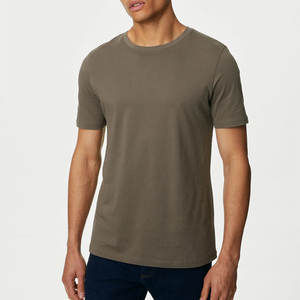 T-shirts de haute qualité en gros d'usine 100% t-shirts respirants en coton - Product Image 6