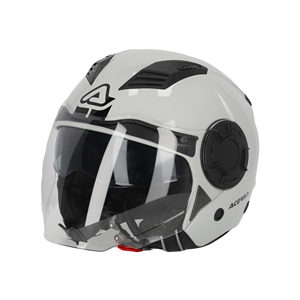Casco JET VENTO 22-06 Vintage Acerbis Moto Mezzo Casco Aperto Taglia XL Sgancio Rapido Guscio in PC Visiera Predator in ABS Nuovo - Product Image 1