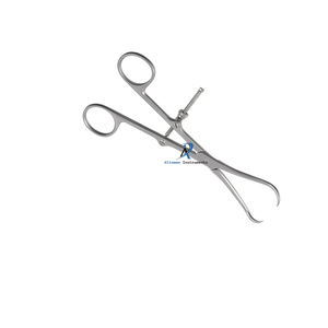 Fórceps de reducción ósea 6 Instrumento quirúrgico ortopédico Bloqueo de tornillo Abrazadera de sujeción de hueso de acero inoxidable Herramienta de cirugía médica - Product Image 4