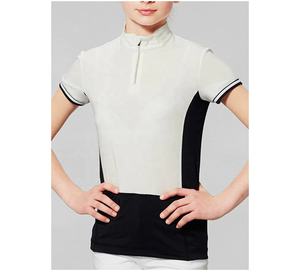 Camiseta de manga corta Ecuestre para niños, Polo, camiseta de montar a caballo, ropa de montar a caballo con logotipo personalizado - Product Image 1