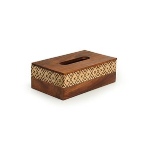 Porta Servilletas de Madera al por Mayor para Mostrador, Bodas, Hogar, Hotel, Restaurante, Oficina, Bar, Mesa, Caja de Pañuelos, Cantidad al por Mayor - Product Image 4