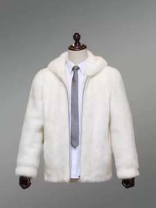Manteau en peau de mouton de haute qualité pour hommes, veste à double boutonnage en fourrure respirante de qualité supérieure, vestes d'extérieur d'hiver élégantes et chaudes - Product Image 2