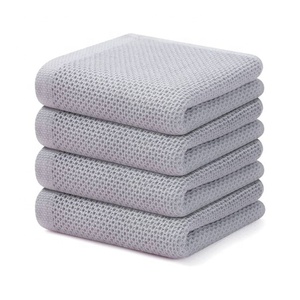 Indian Wholesale Manufacturers Embroidered Cotton <b>Absorbent</b> Christmas Themed 40x60 Kitchen Cleaning Towel Sets Drop Shipping - Product Image 2