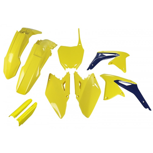 XFUN SUKIT409F102-4450 2008-2017 per RMZ 450 Kit Completo in Plastica Gialla Accessori per Moto - Product Image 1