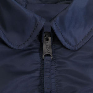 Meilleure vente Blouson d'aviateur d'hiver sur mesure pour hommes avec décoration brodée prix de gros Blouson d'aviateur - Product Image 3