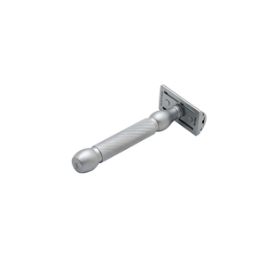 Maquinilla de Afeitar de Seguridad de Acero Inoxidable para Hombre, de Primera Calidad, con Mango de Latón, Diseño Clásico - Product Image 3