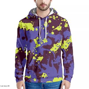 Sweat à capuche zippé décontracté Urban Teen pour adultes Promotions Sublimation Sweat à capuche urbain anti-rétrécissement avec col - Product Image 4