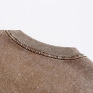 Wholesale 100%Cotton 230G Heavy Washed USA <b>5XL</b> Plus Size <b>T</b>-<b>Shirt</b> Streetwear Printing Men's Short <b>T</b>-<b>shirt</b> for men - Product Image 3