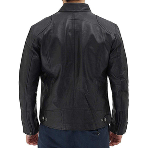 Grossiste Veste en cuir Fashion Wear Veste en cuir véritable pour hommes par Standard International - Product Image 3