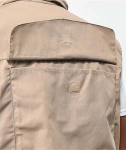 Vente chaude sur mesure toile imperméable respirant gilet de chasse tactique pour adultes conception d'impression solide pour la saison d'hiver - Product Image 3